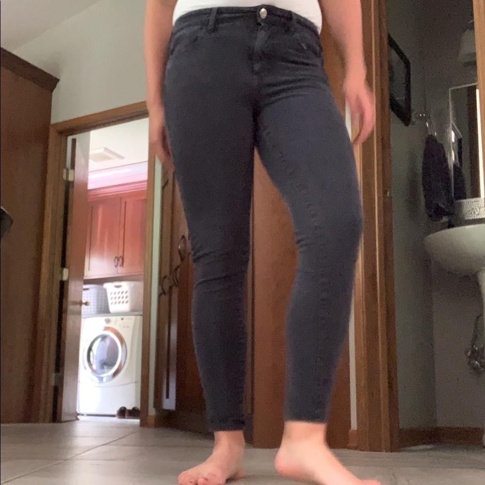 American Eagle Navy Jeggings